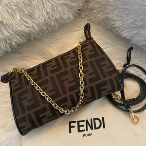 Fendi Zucca Mini Pochette.